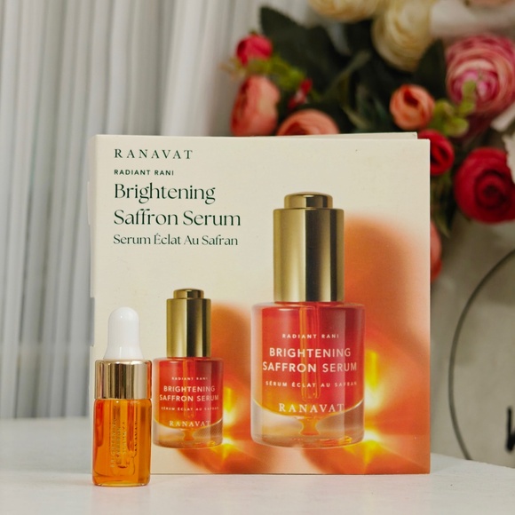 New Ranavat Radiant Rani Brightening Saffron Serum 3ml Deluxe Sample - Picture 1 of 1
